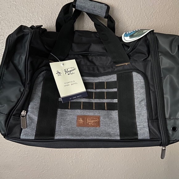 ORIGINAL PENGUIN Highfield Duffle Bag - Picture 2 of 12
